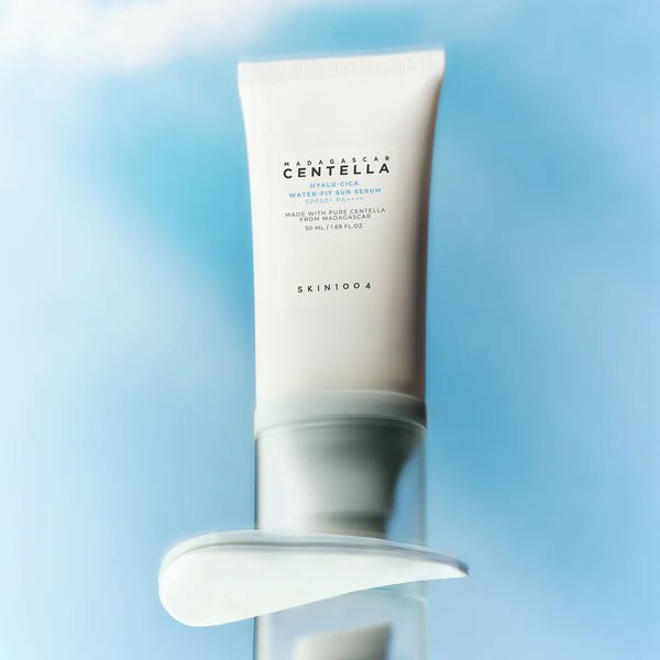 Skin1004 Madagascar Centella Hyalu-Cica Water-Fit Sun Serum SPF50+ PA++++ - Image 2